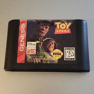 Disneys Toy Story Sega Genesis Video Game Cartridge Ages 6+ KA Rating